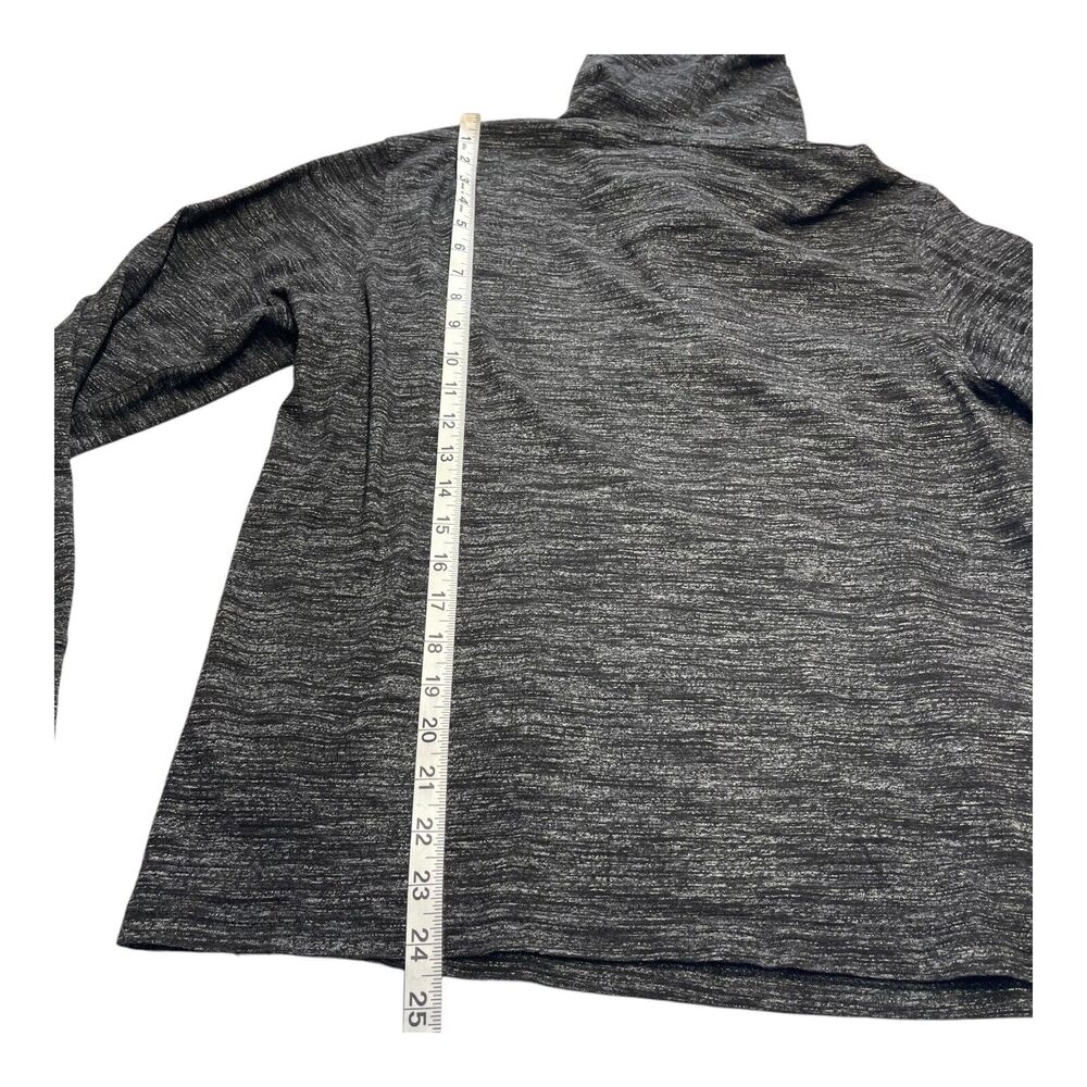Lee Hoodie Men's Medium Heather Gray Cotton Pockets Ragular Fit Long Sleeve - Picture 5 of 8